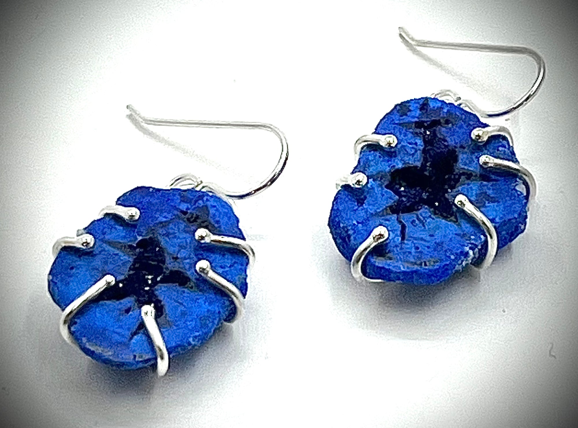 Embraceable You Earrings in Azurite