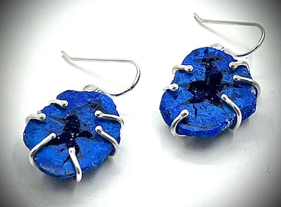 Embraceable You Earrings in Azurite