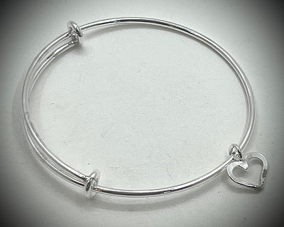 Mom and Baby Heart Bracelet