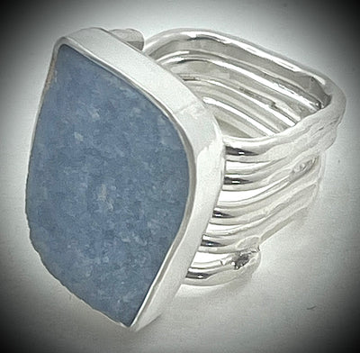 Blue Quartz Ring