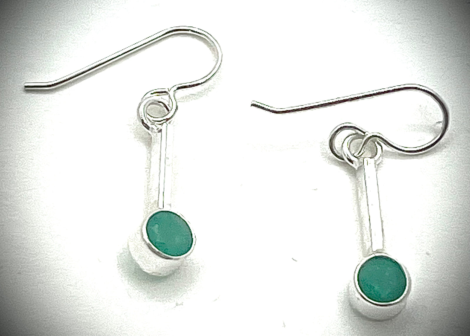 Emerald Corner Office Earrings