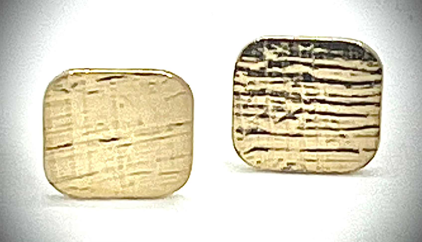 14k Gold Filled Square Stud Earrings