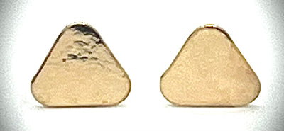 14k Gold Filled Triangle Stud Earrings