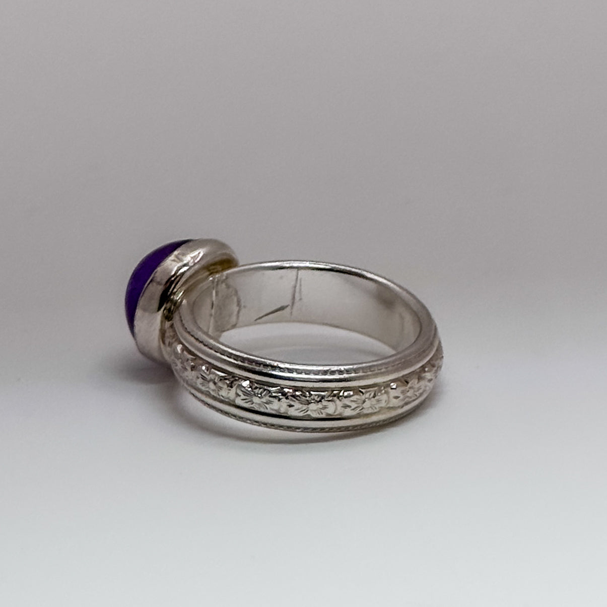 Princess ring with Amethyst