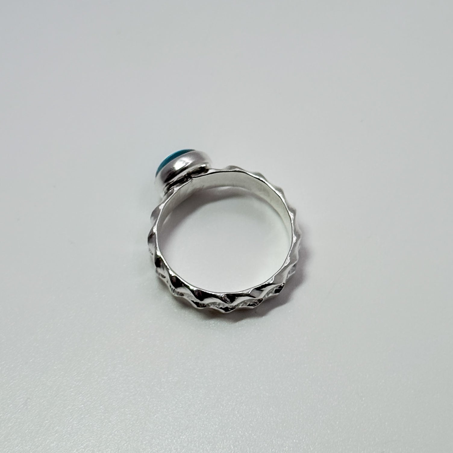 Duke band with Mystic Blue Topaz