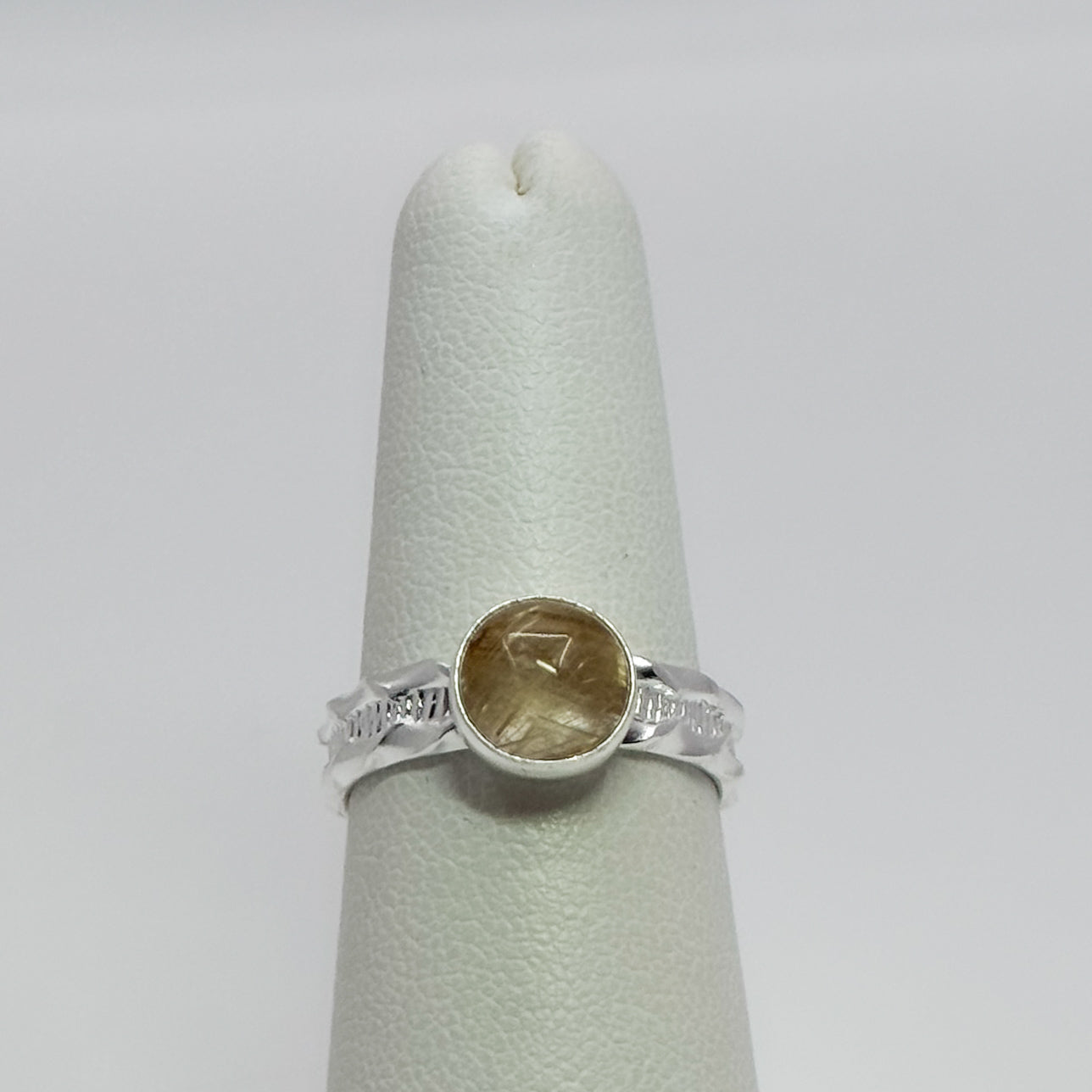 Duke band with Rutilated quartz