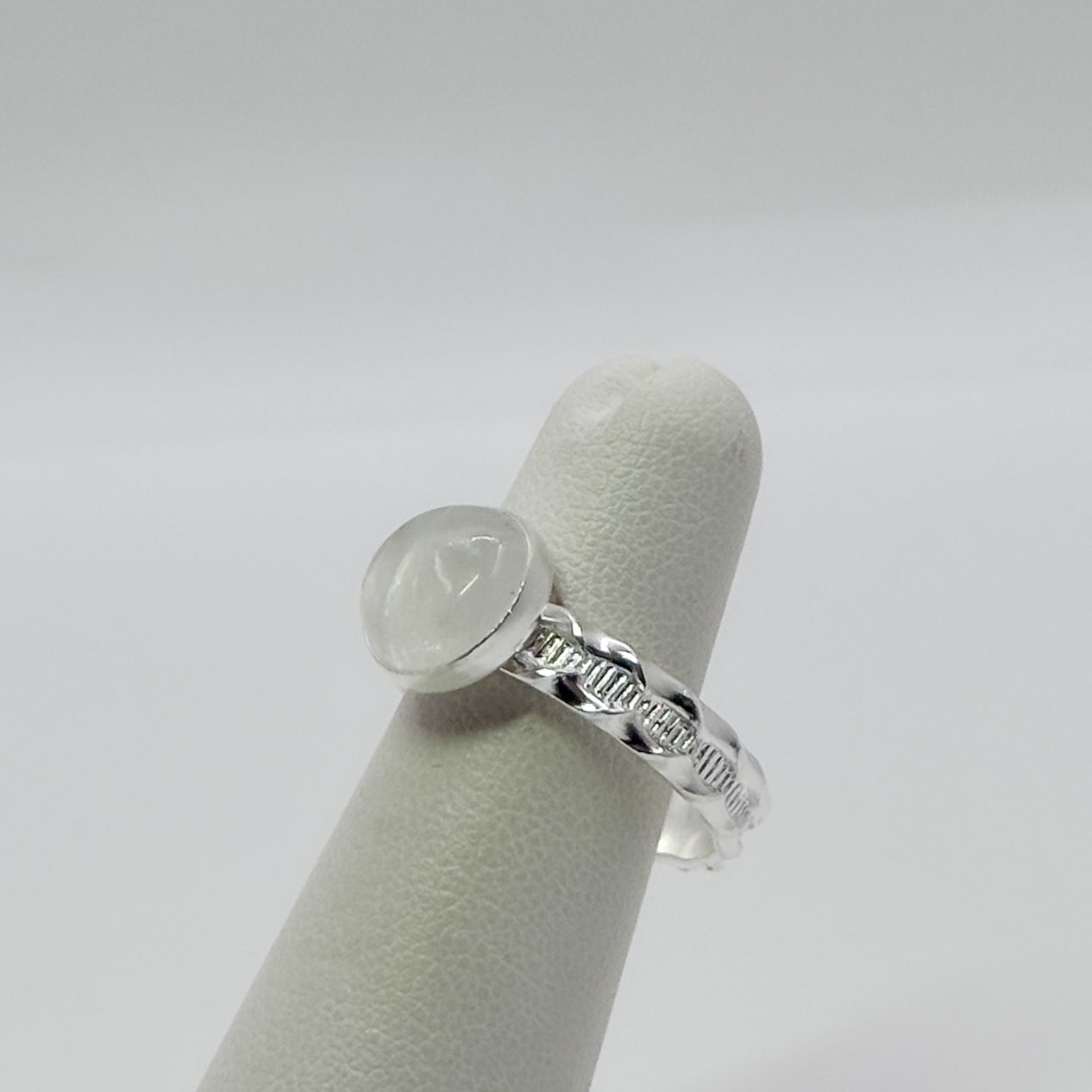 Duke band with Rainbow moonstone