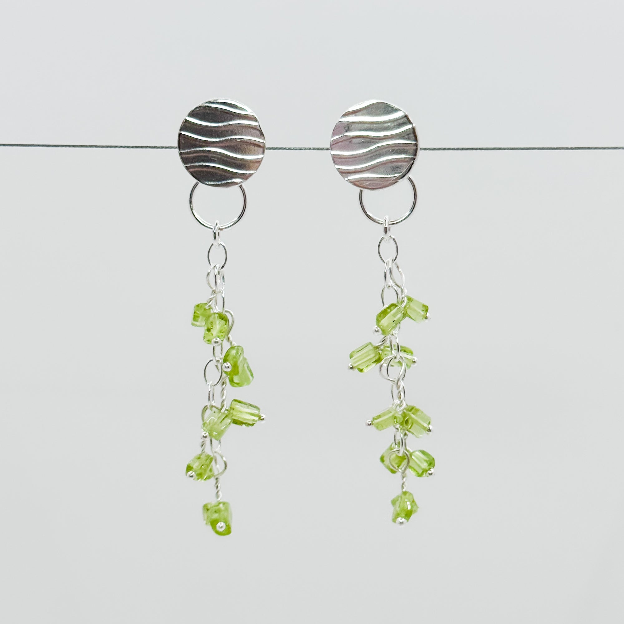 Katie Earrings with peridot