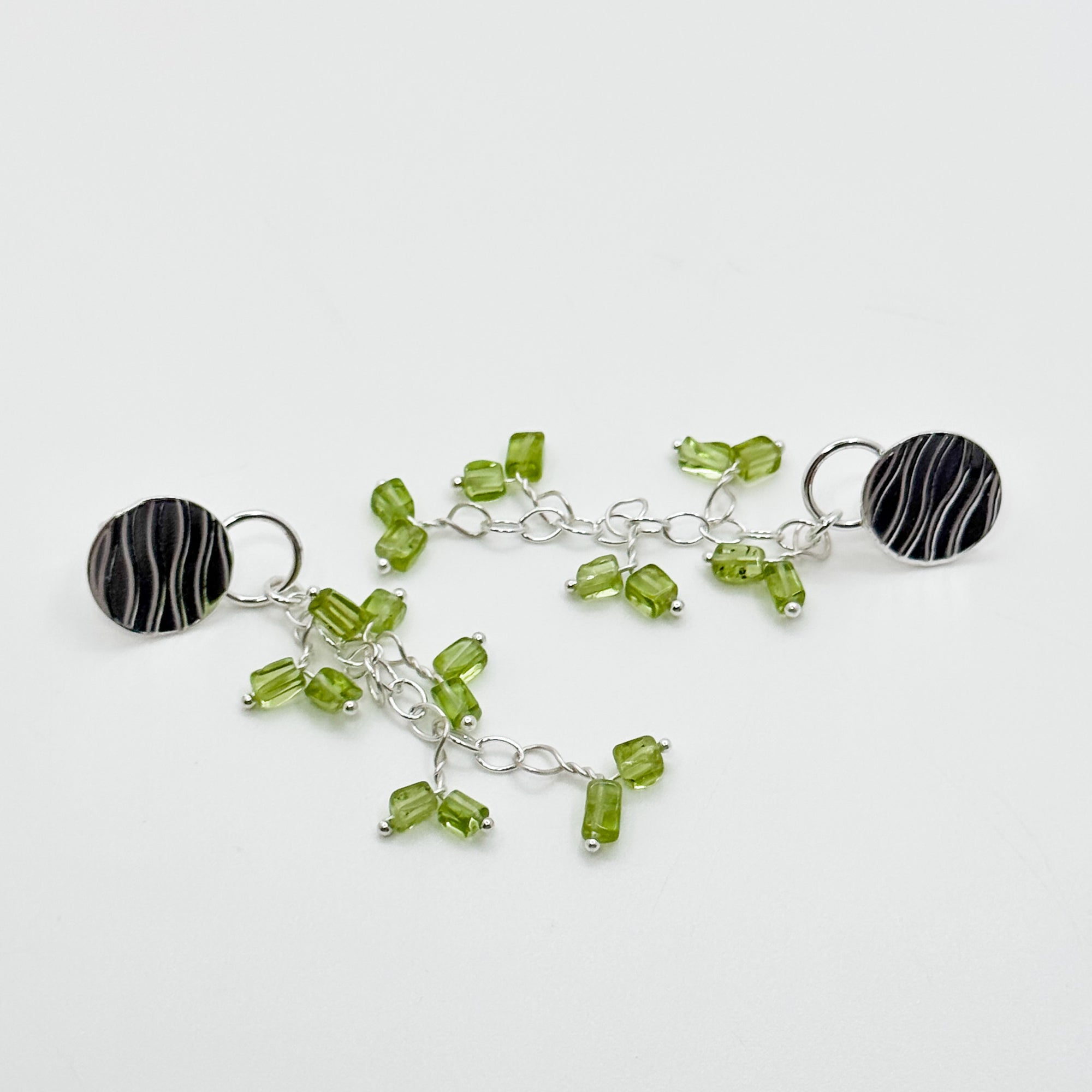 Katie Earrings with peridot