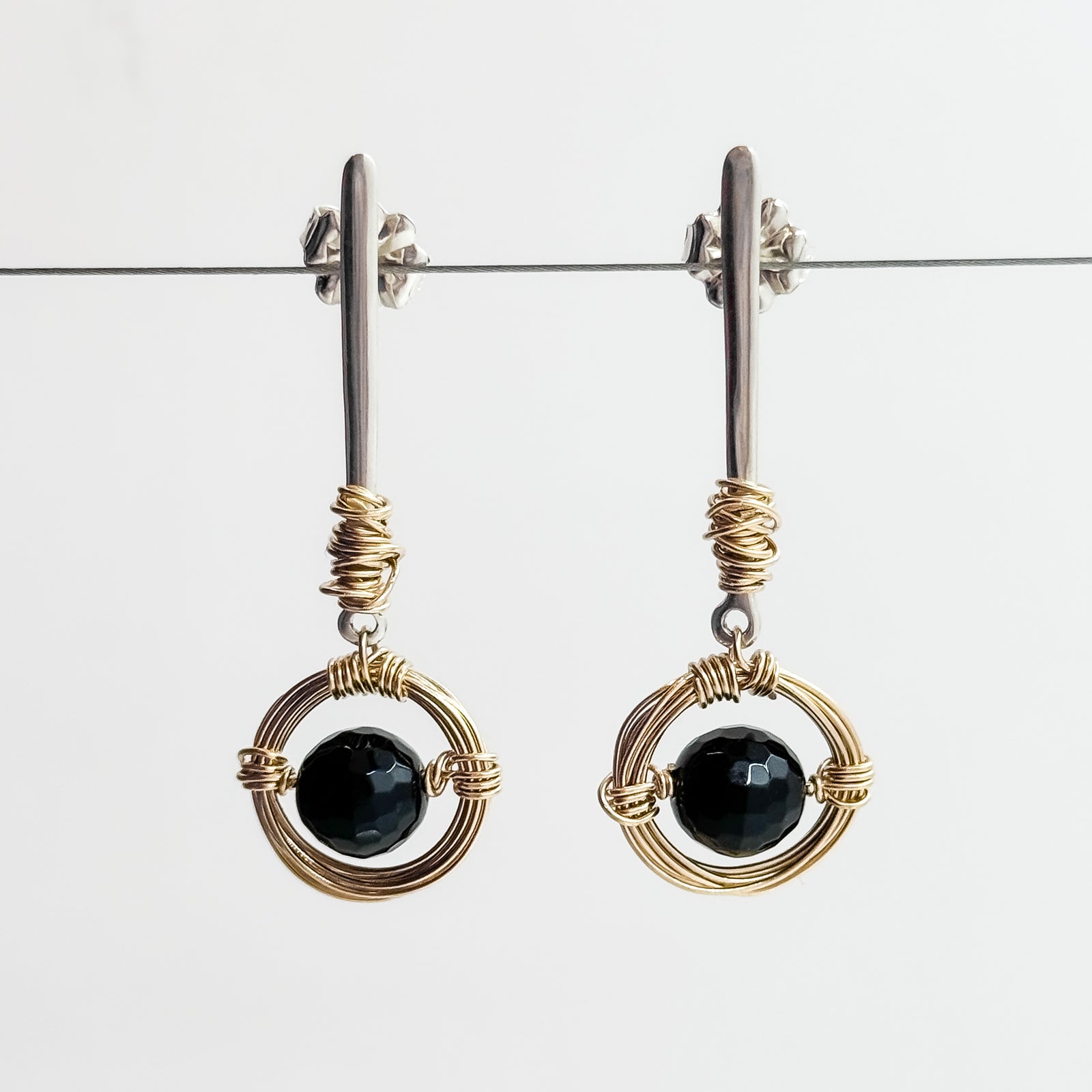 Black Onyx earrings