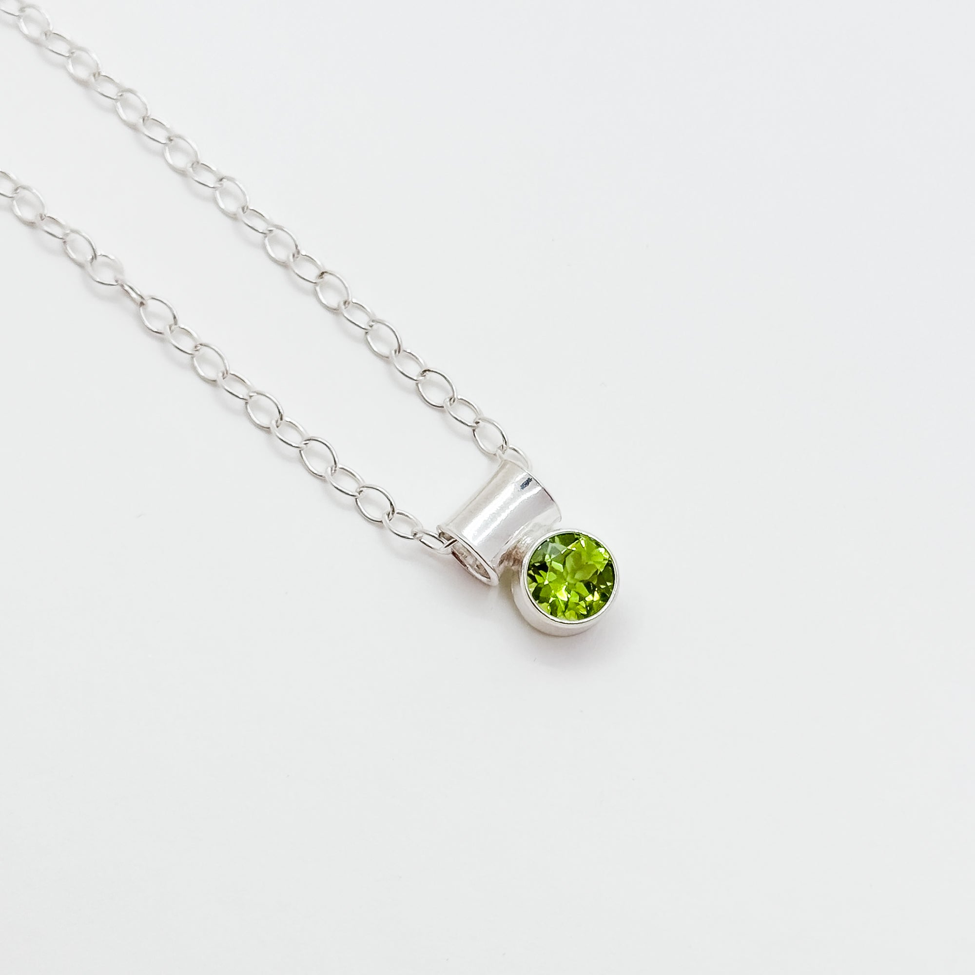 Peridot necklace
