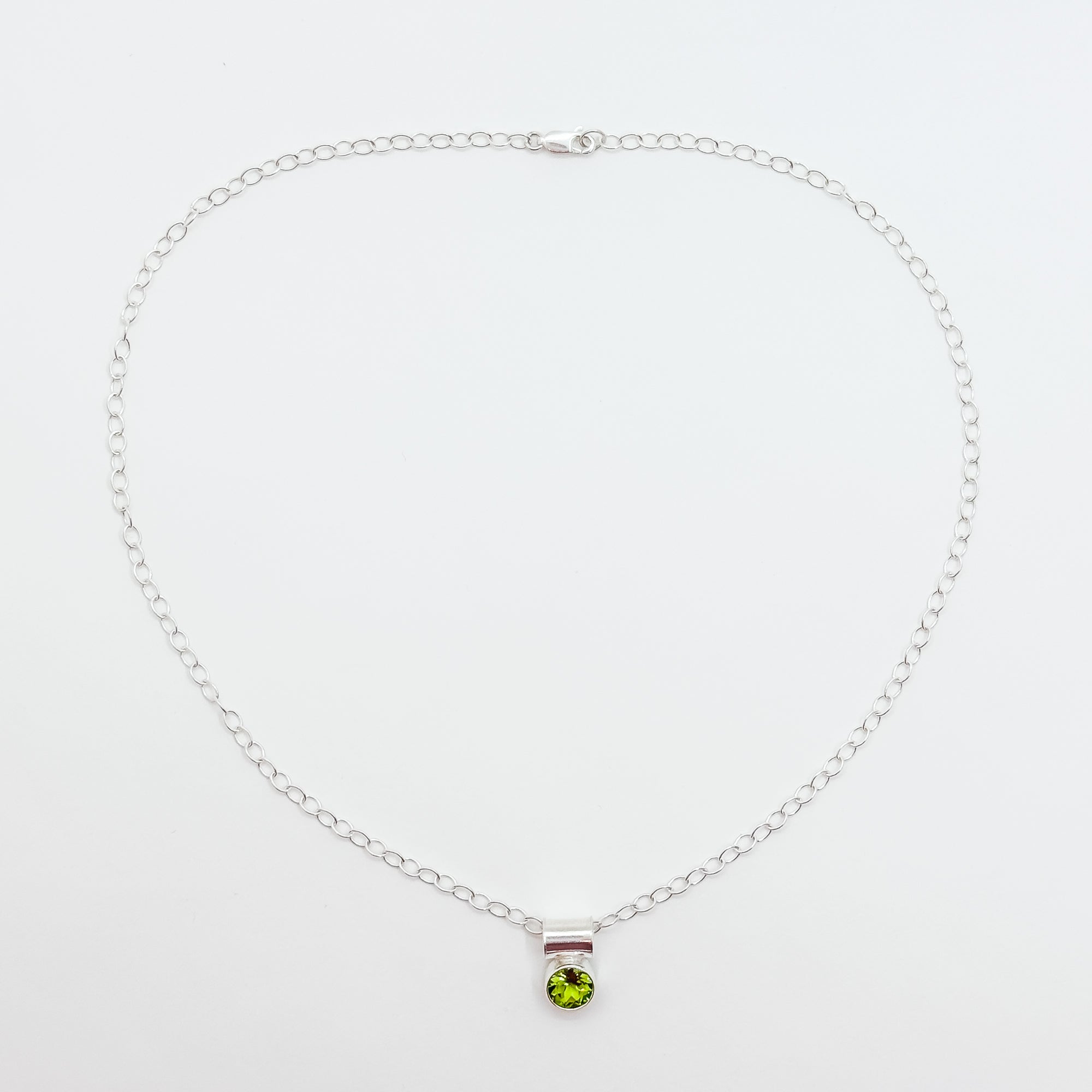 Peridot necklace