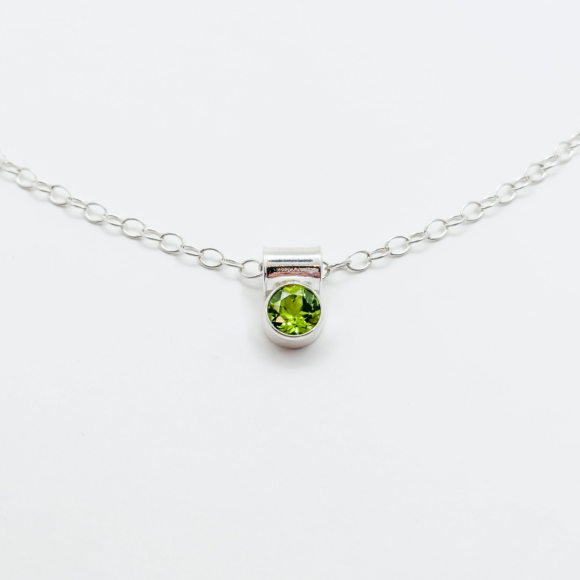Peridot necklace