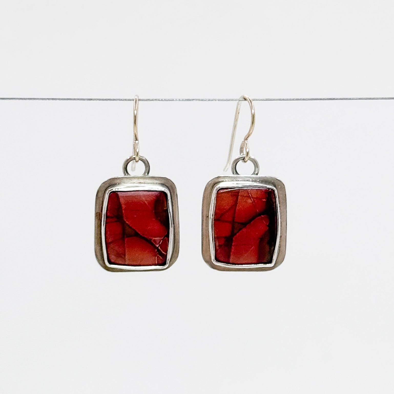 Cherry creek jasper earrings