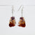 Lace agate earrings