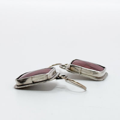 Cherry creek jasper earrings