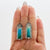Sunburst Turquoise Earring