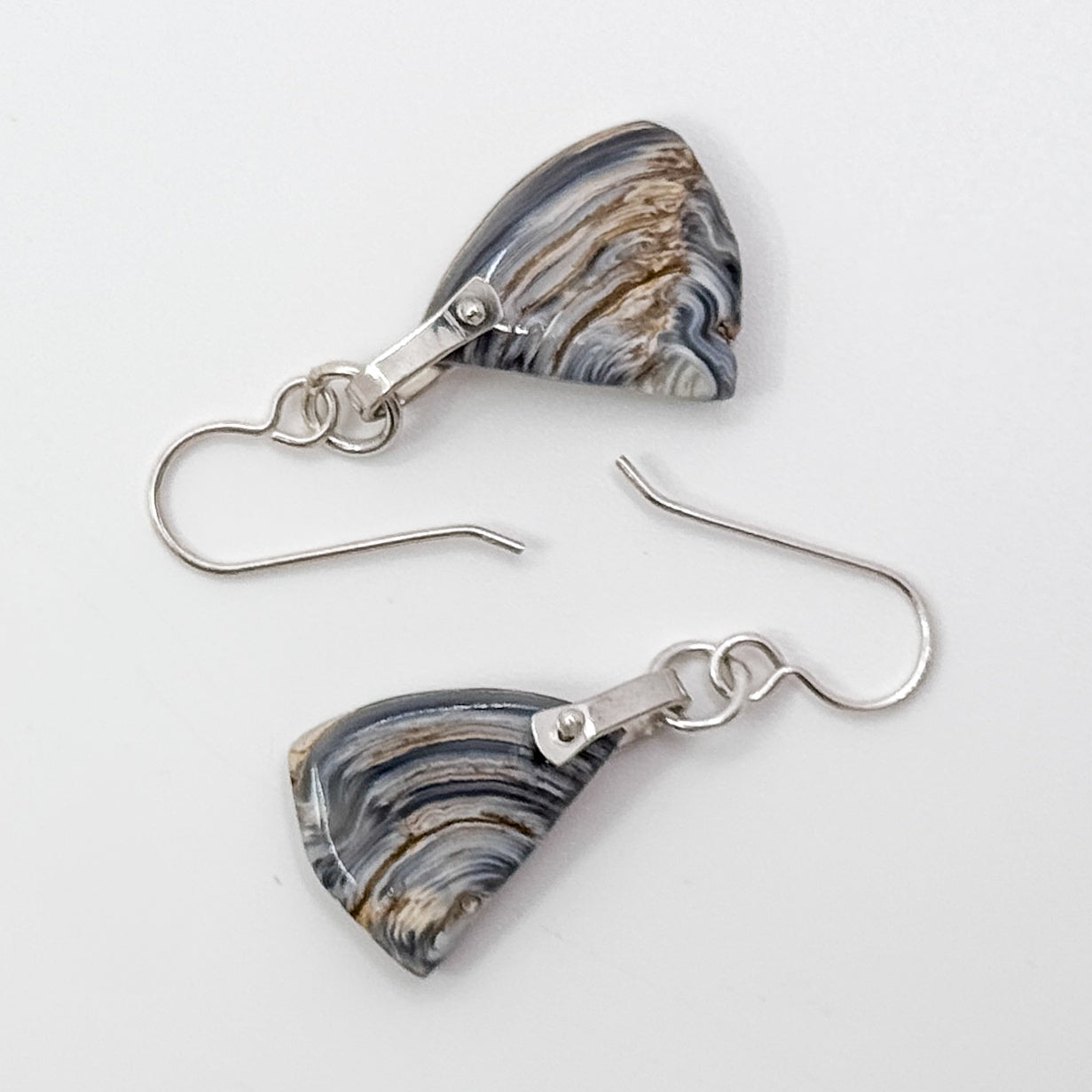 Blue Lace Agate earrings
