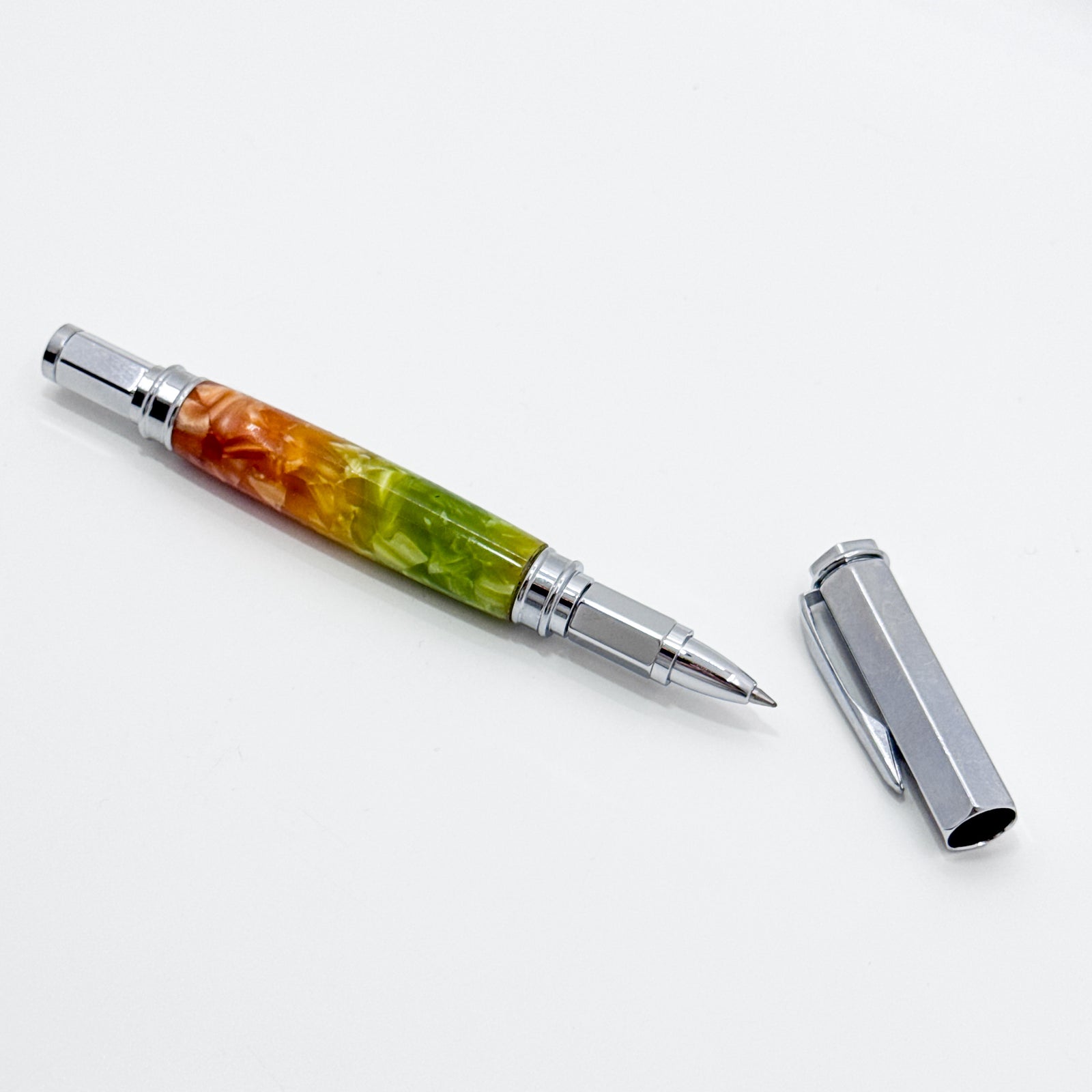 Fall colors magnetic acrylic pen