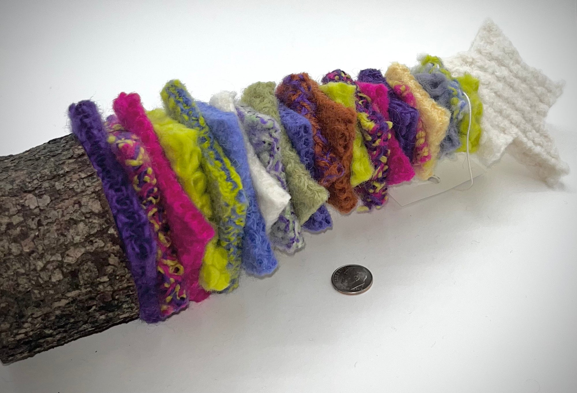 Felted Christmas Tree - White Star