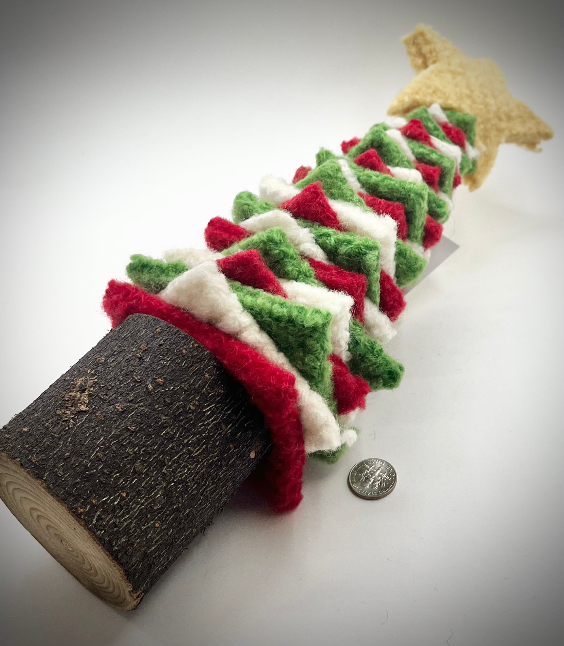 Felted Christmas Tree - Yellow Star