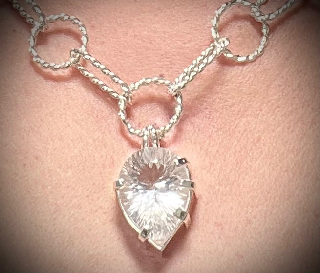 Quartz Pendant Necklace