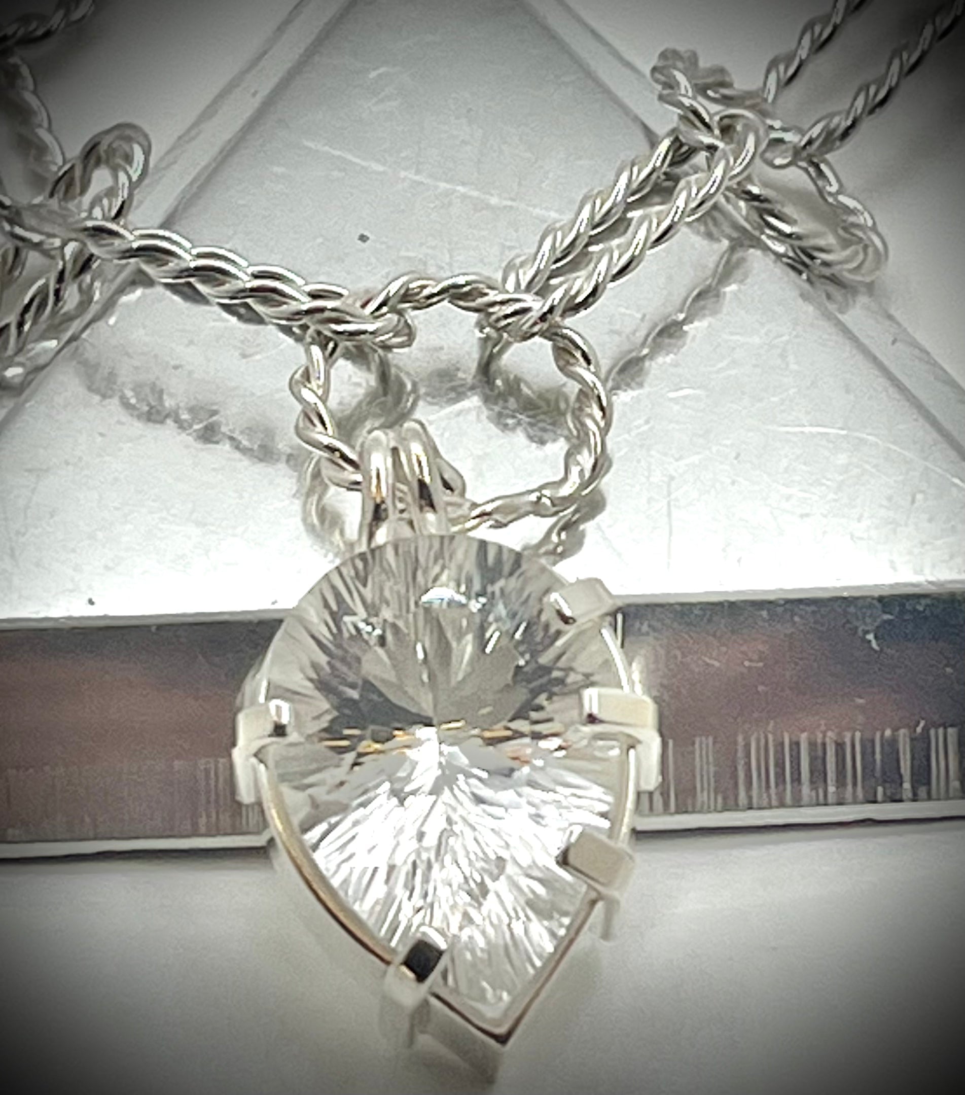 Quartz Pendant Necklace