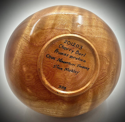 Cherry Burl Bowl