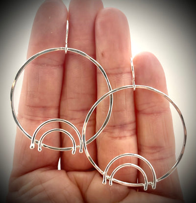 Sterling Rainbow Earrings