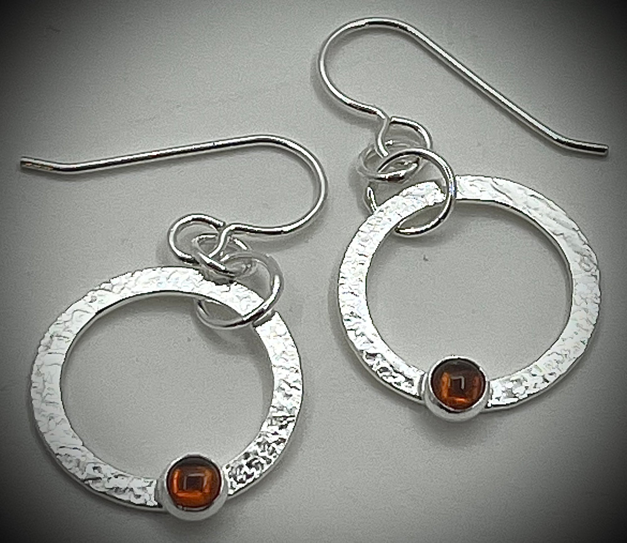 Smoke Ring Dangle Earrings