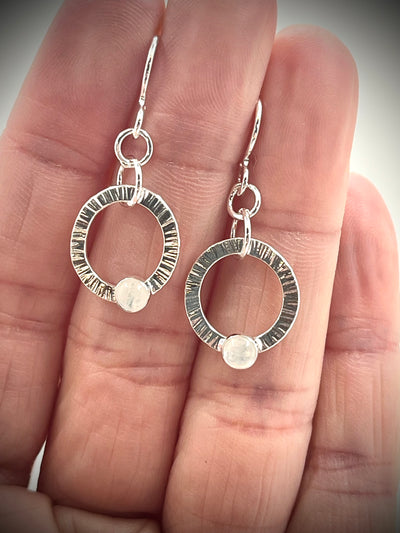 Smoke Ring Dangle Earrings