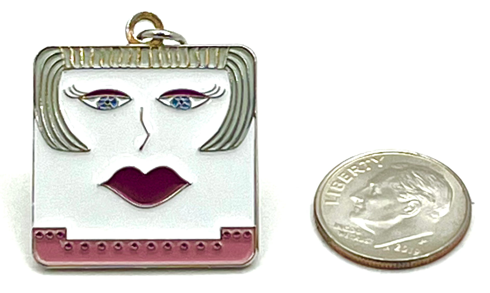 Sisters In Pink Charms