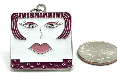 Sisters In Pink Charms