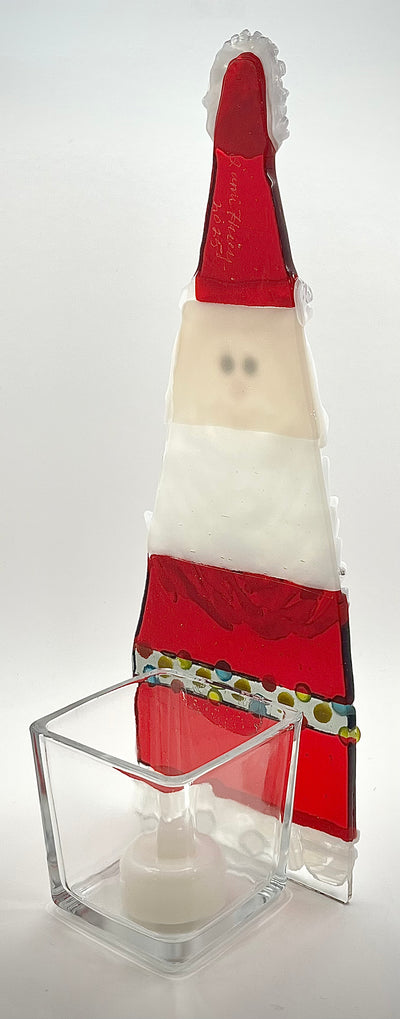 Fused Glass Santa Claus - special order only!