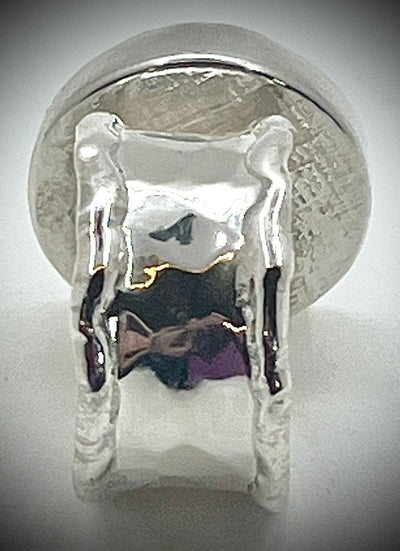 Deckled Mabe Pearl Ring