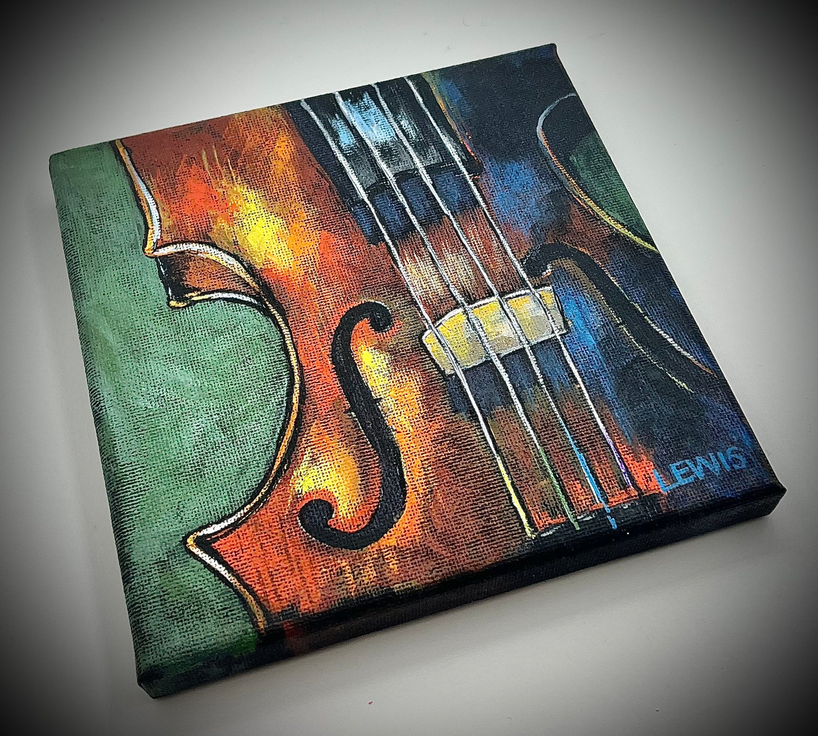 Violin Painting