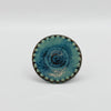 Wine bottle stopper in Turquoise