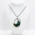 Crescent Moon Labradorite Pendant Necklace