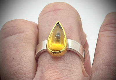 Simply Ring with Citrine