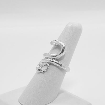 Snake Ring with curve head ring