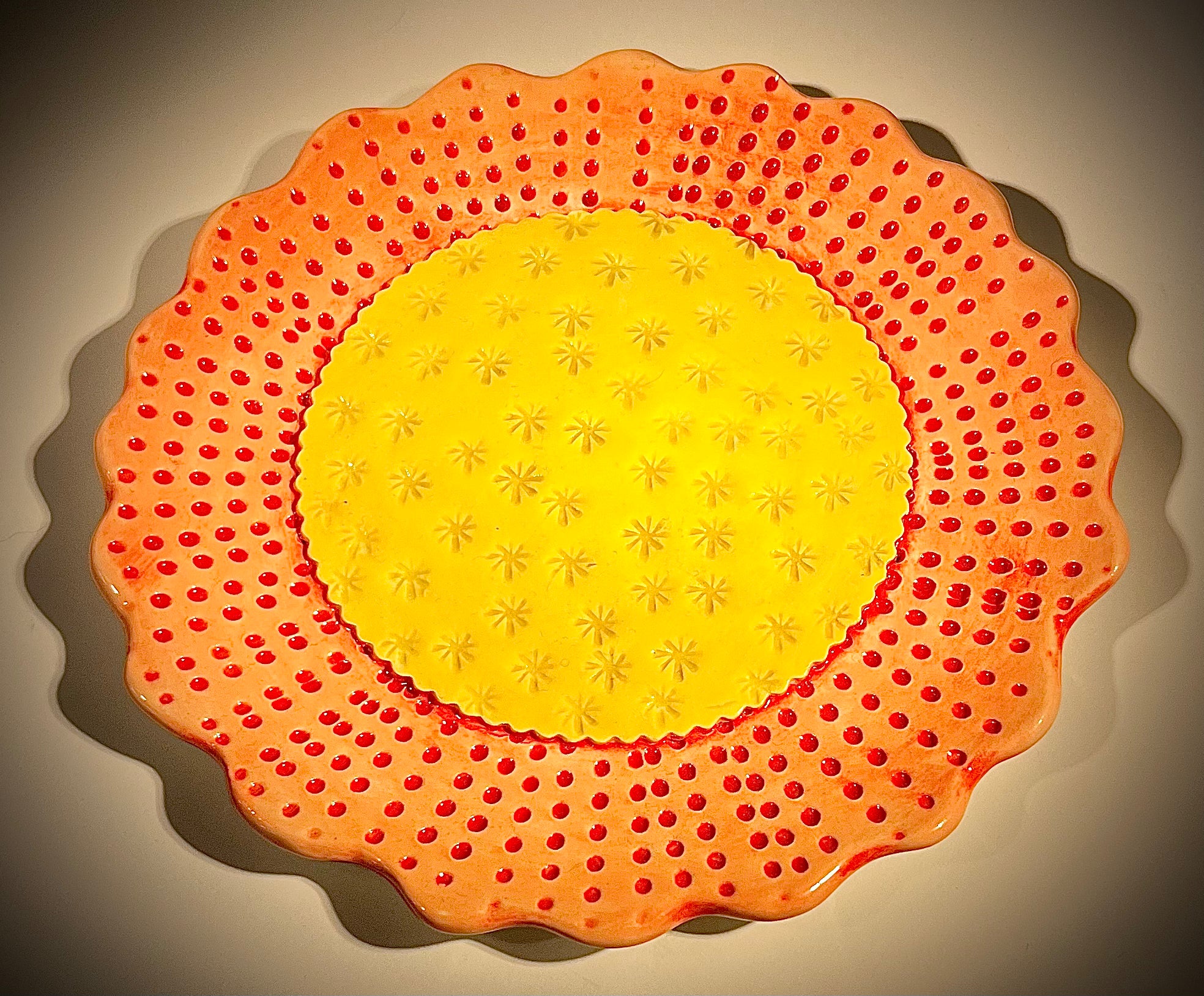 Flower Dessert Plate 1