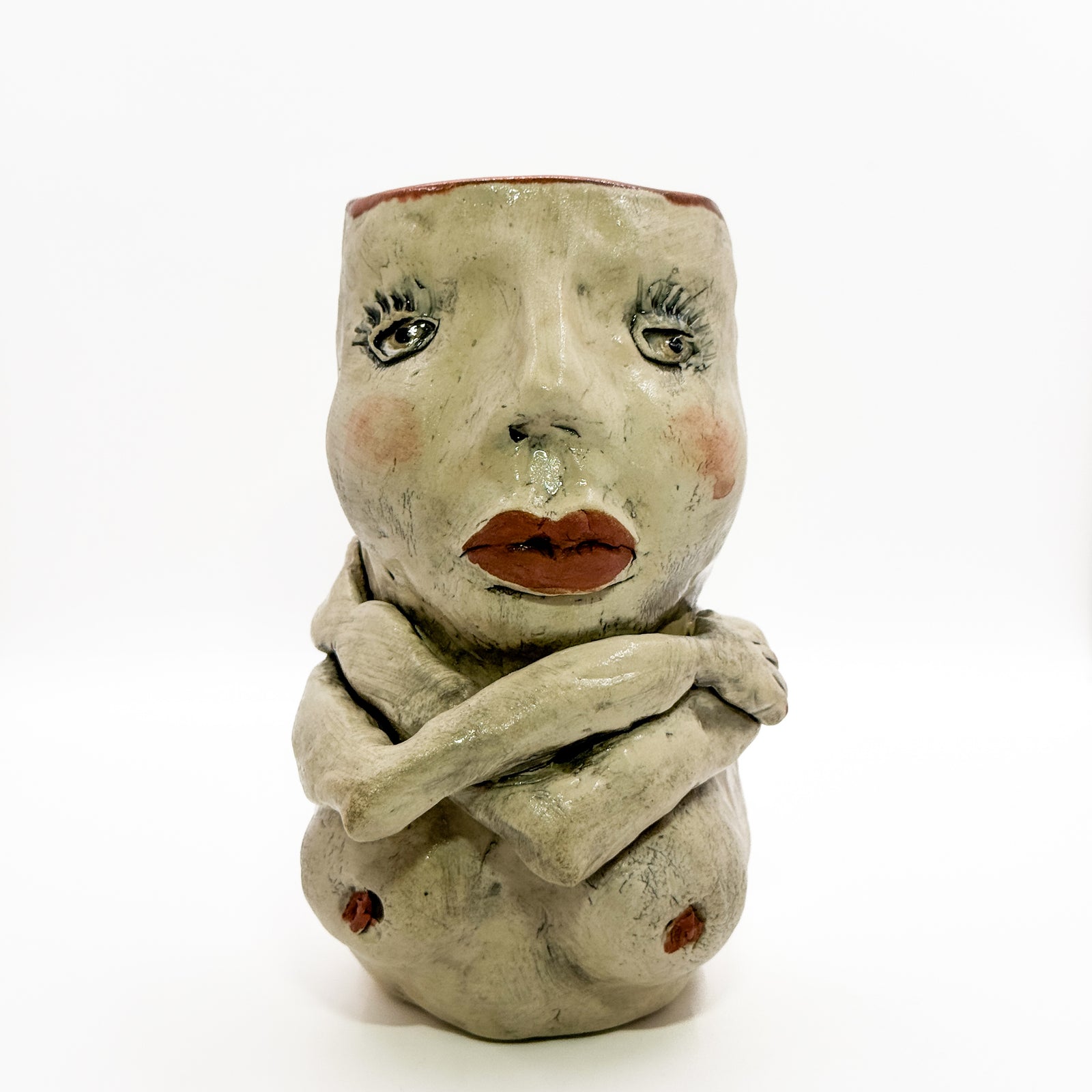 Large Crossed Arm Boob