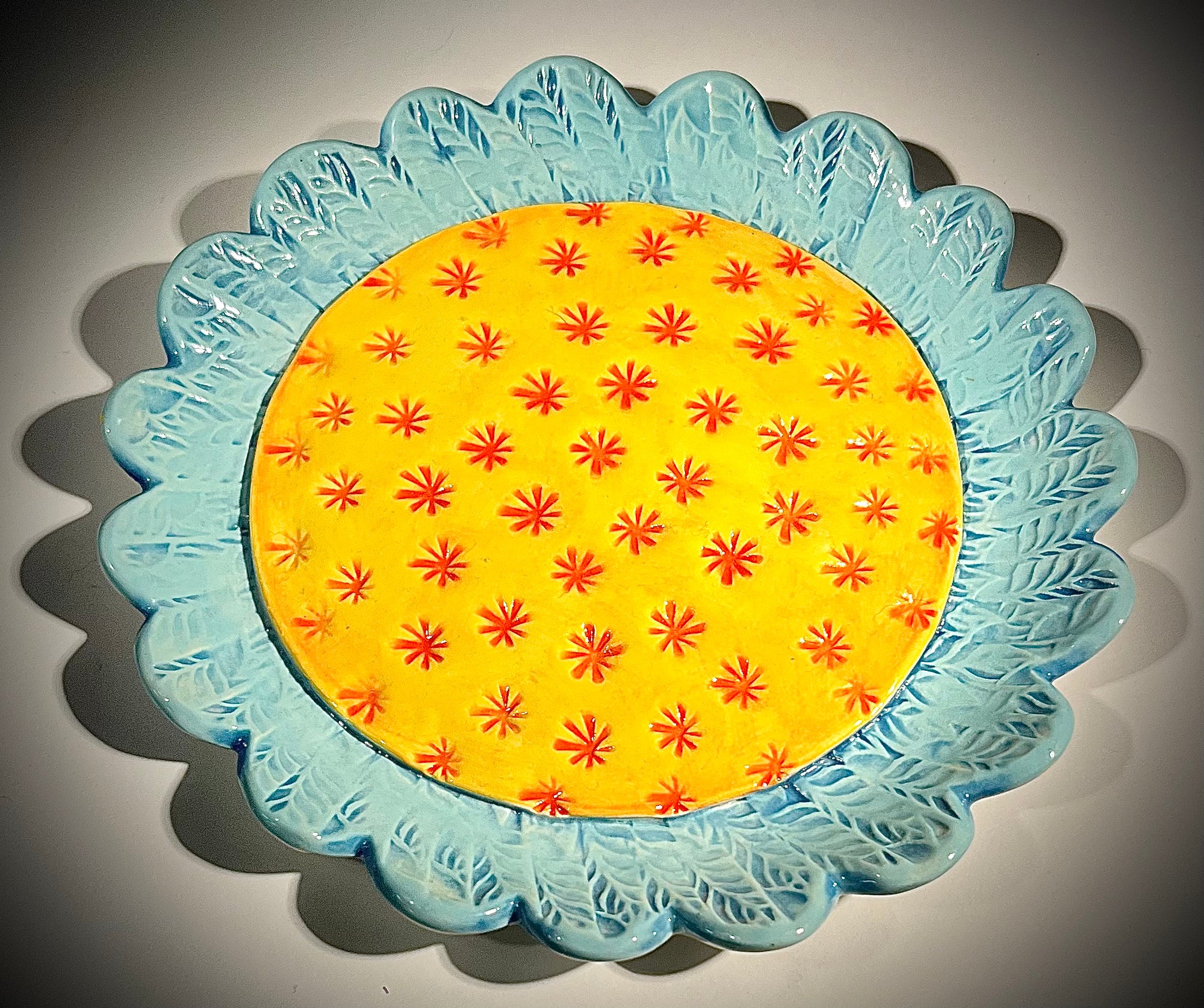 Flower Dessert Plate 4