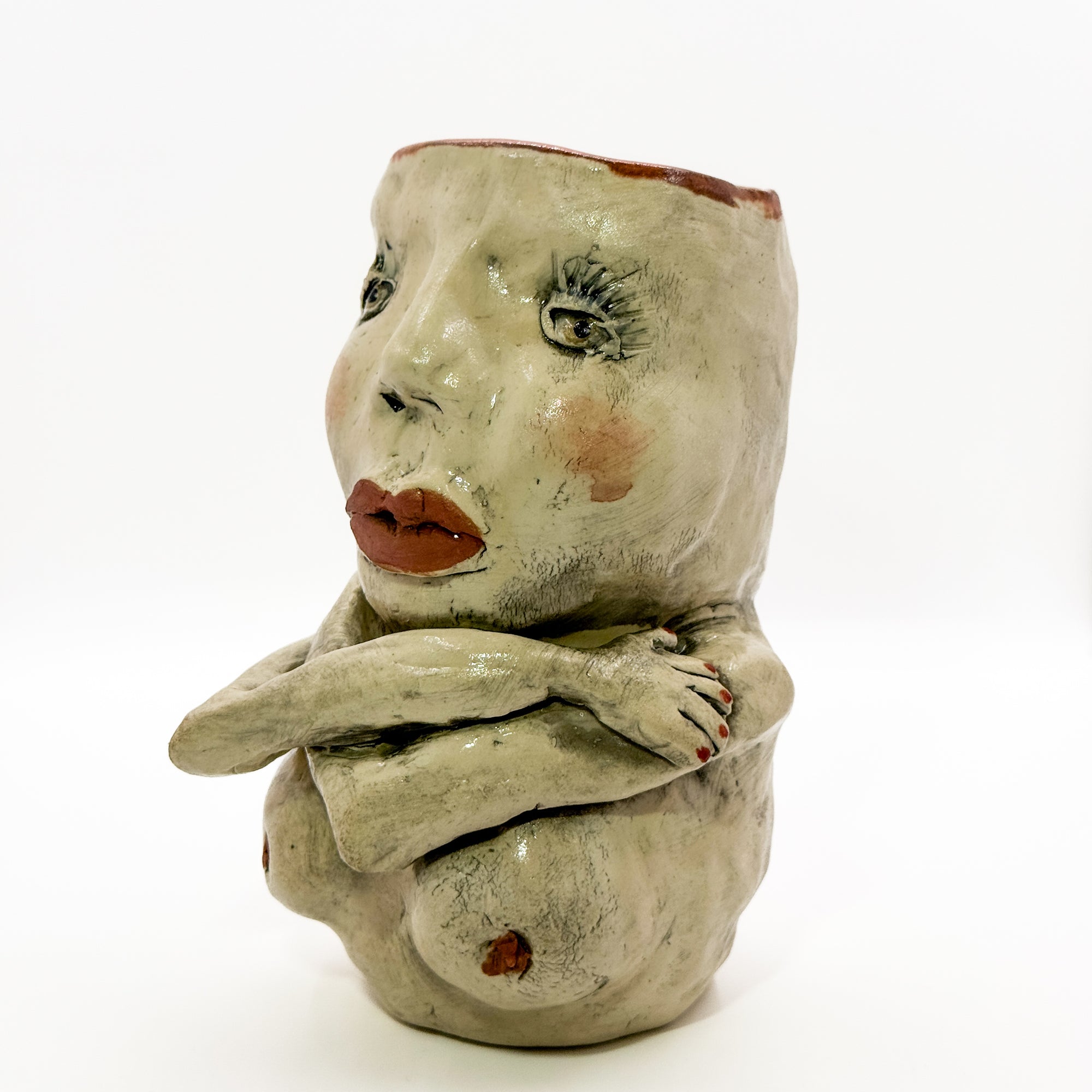 Large Crossed Arm Boob