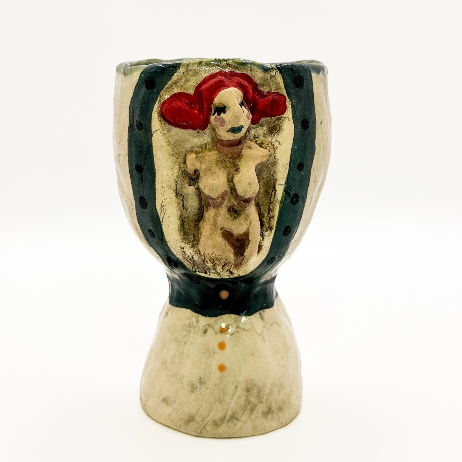 Red head Goddess Goblet