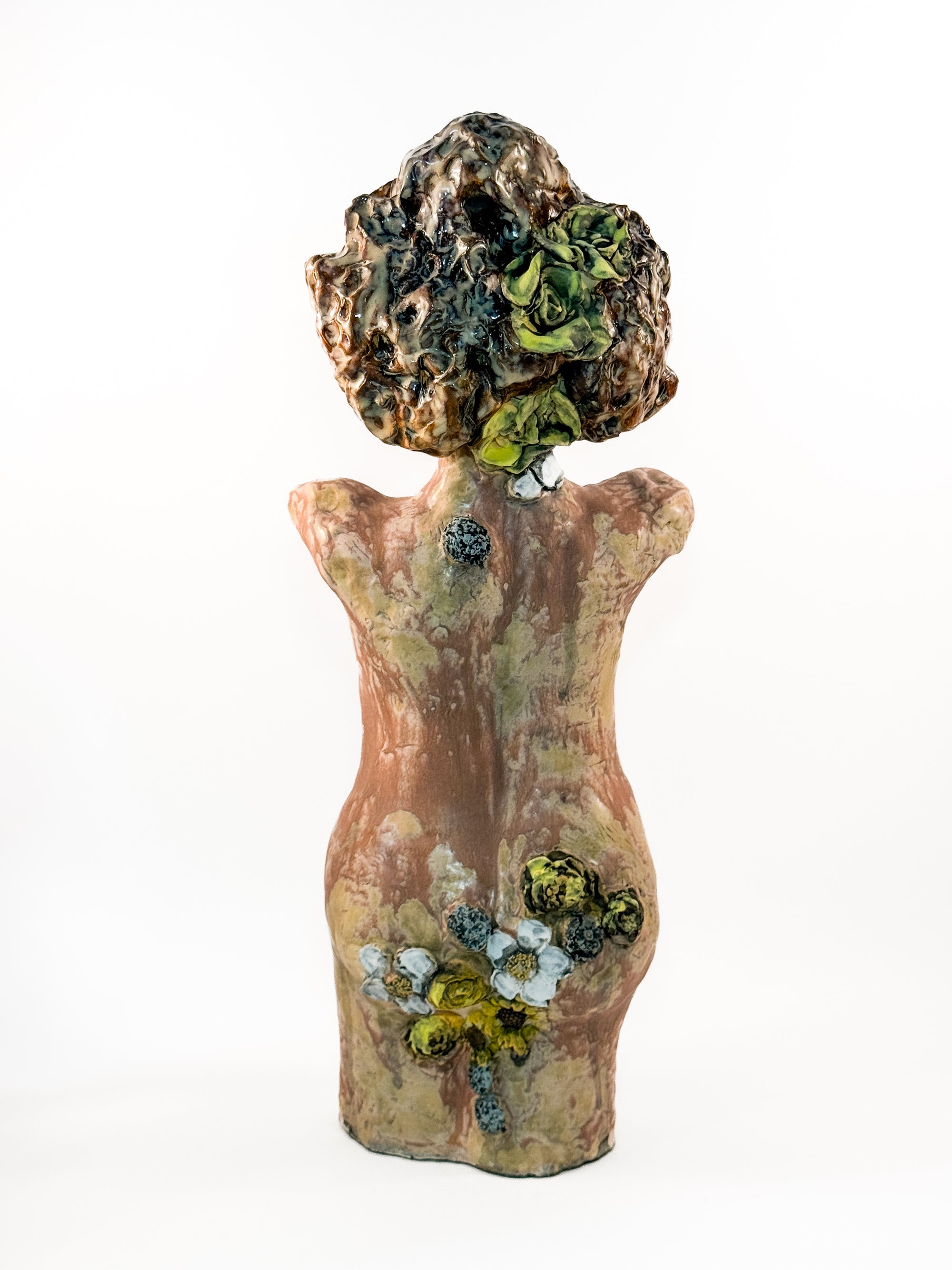 Flower Lady Sculpture