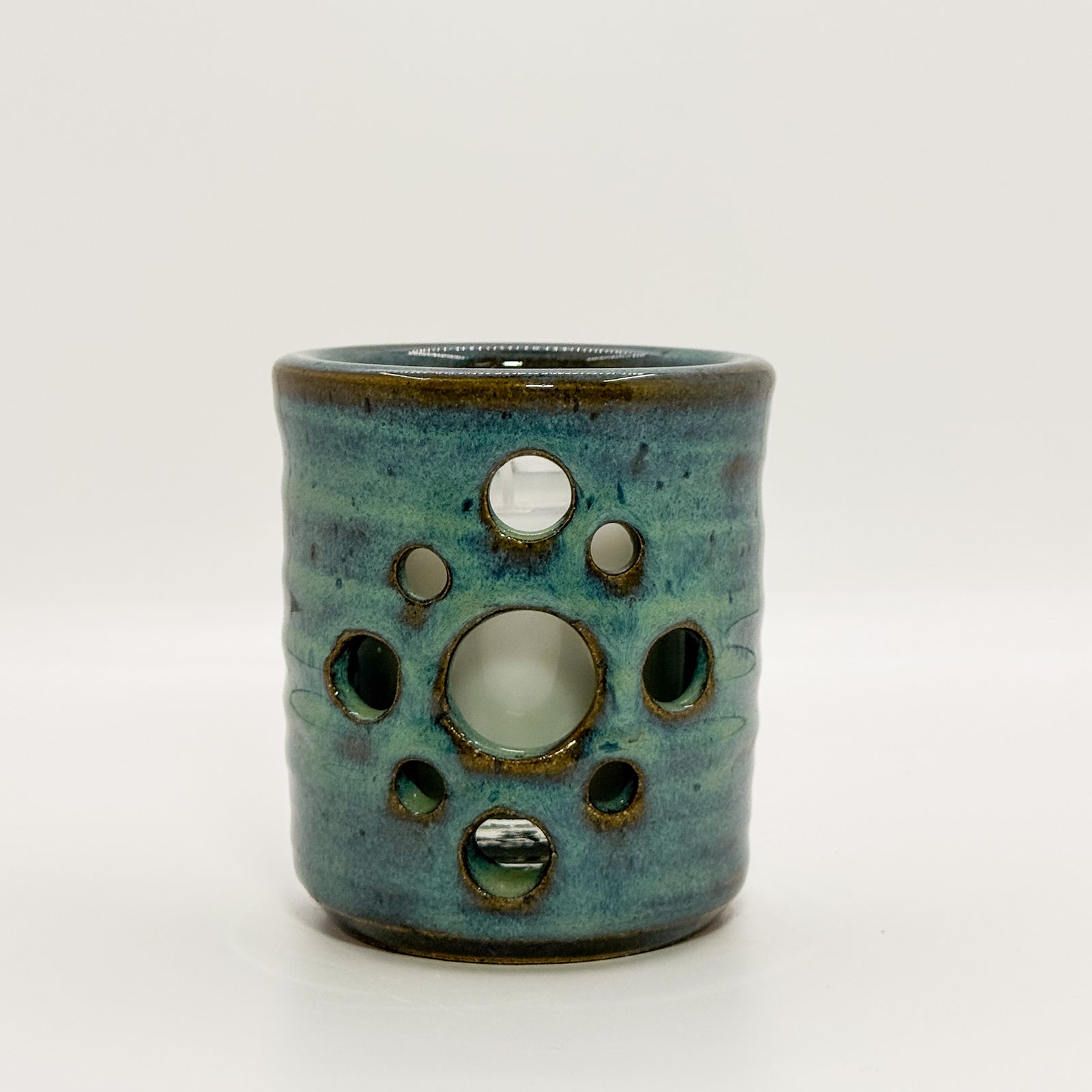 Turquoise Votive Holder