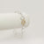 Mini Heart bracelet with hidden gold star of David