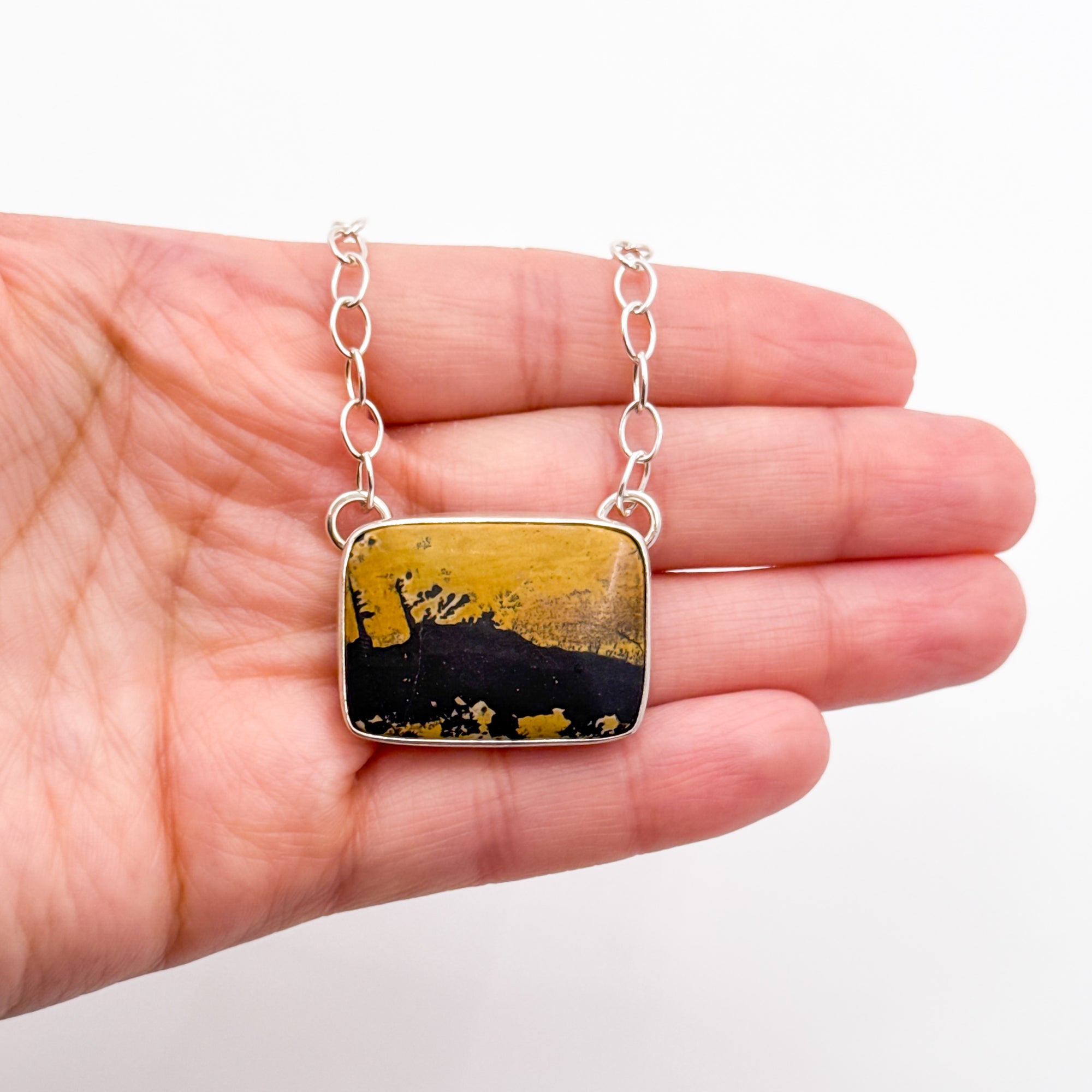 Picture Jasper Necklace