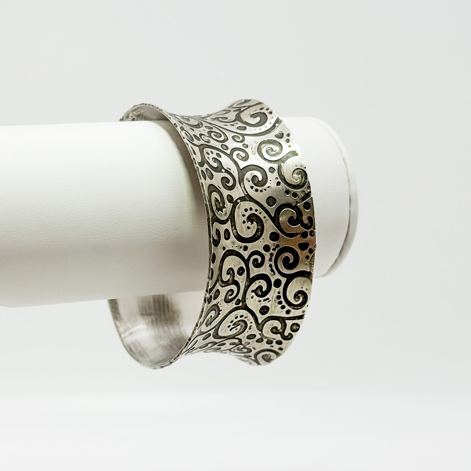 Sterling Silver Spiral cuff